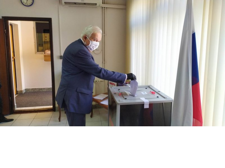 О прошедшем голосовании по вопросу одобрения изменений в Конституцию Российской Федерации на избирательном участке при Посольстве России
